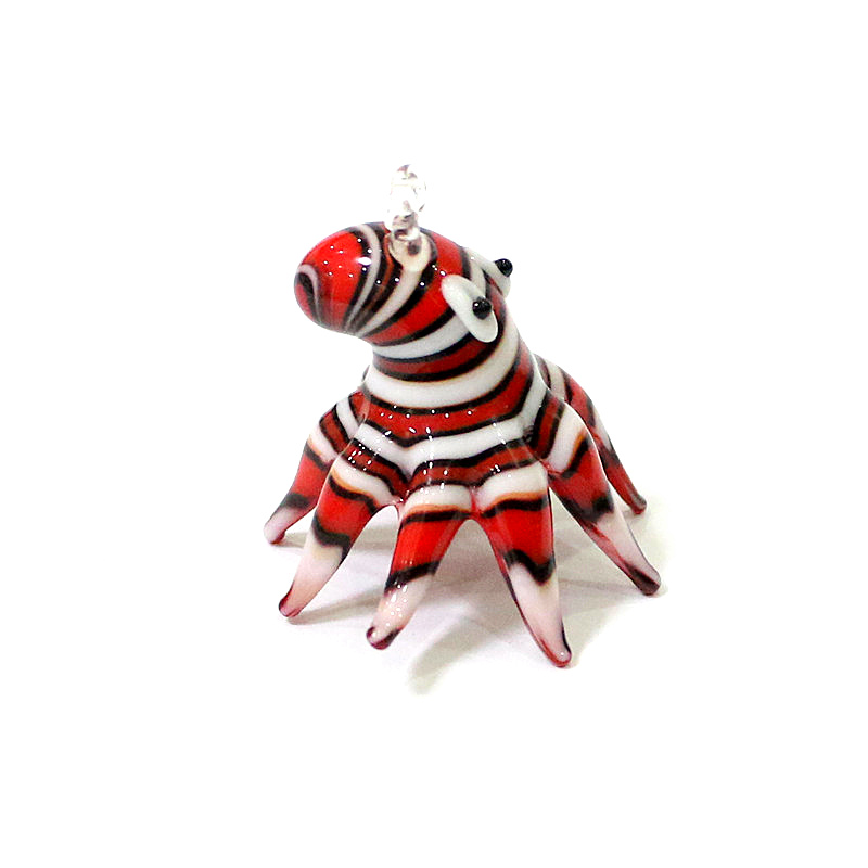 Mini Glass Octopus Pendant Cut - Aquarium Marine Fishes 评论和价格