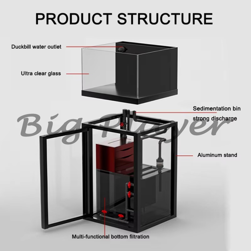Glass Mini Salt Water Marine A - Aquarium Marine Salt 评论和价格