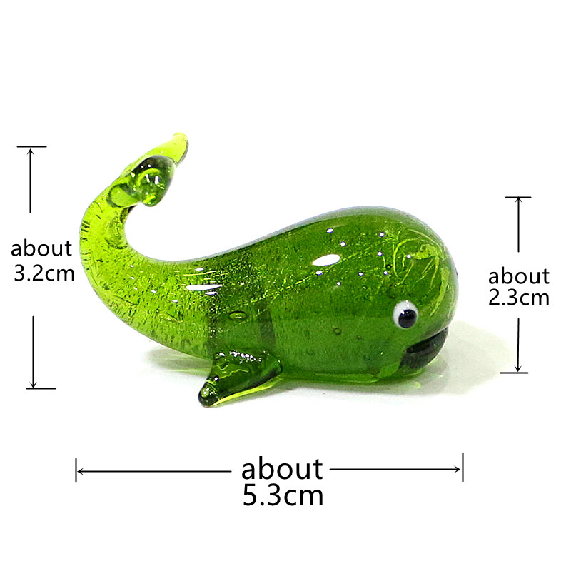 Murano Glass Whale Miniature F - Marine Aquarium Home 评论和价格