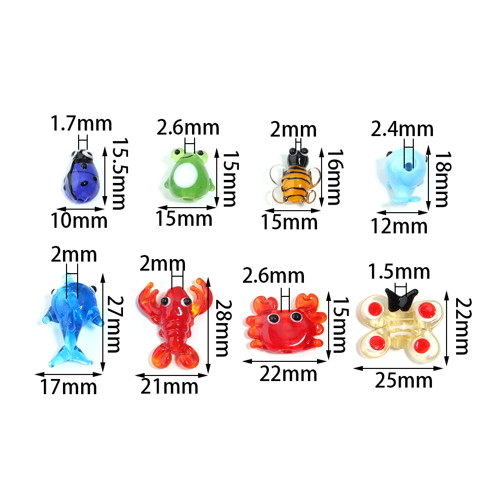 2Pcs Glass Pendant Marine Anim - Aquarium Marine Fishes 评论和价格