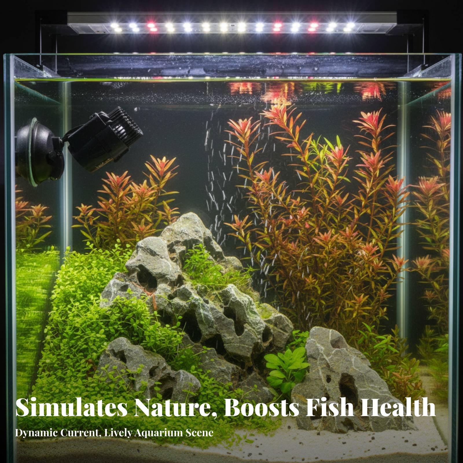 Silent Aquarium Water Pump Wav - Marine Aquarium Wave Maker 评论和价格