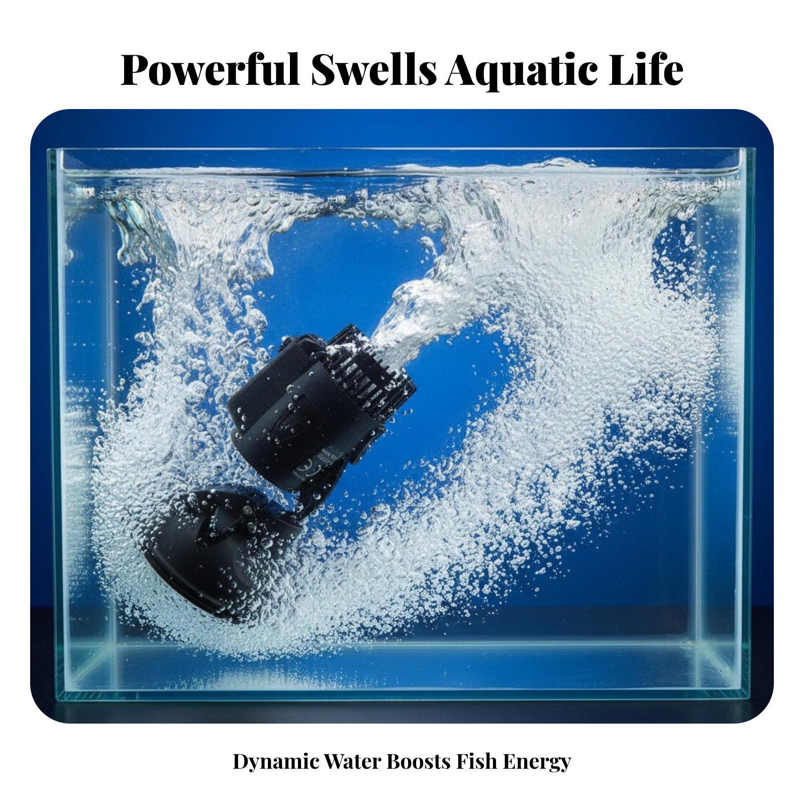 Silent Aquarium Water Pump Wav - Marine Aquarium Wave Maker 评论和价格