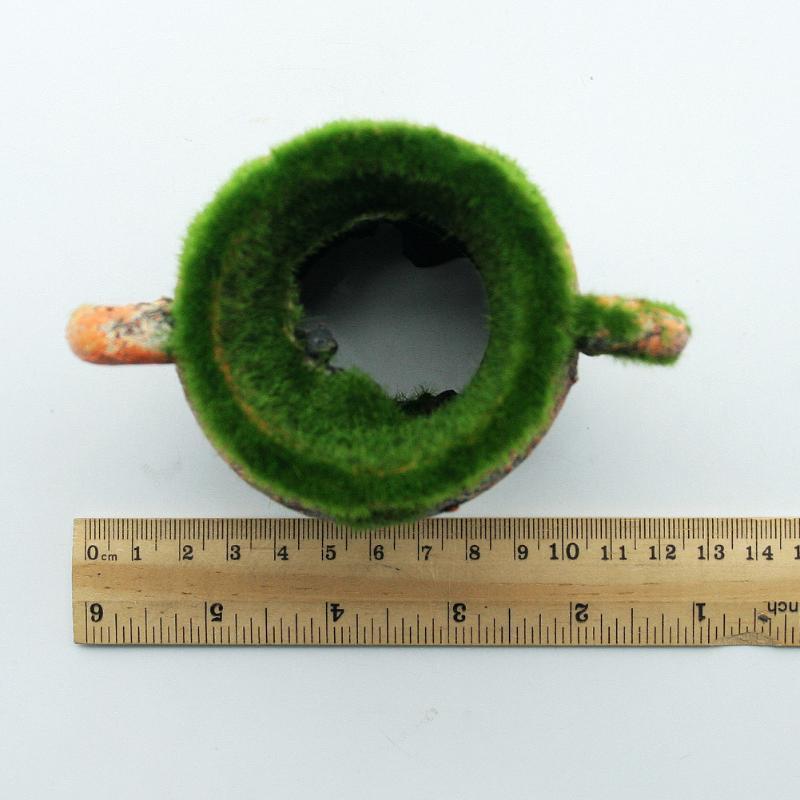1pc Resin Vase with Moss Aquar - Marine Aquarium All In One 评论和价格