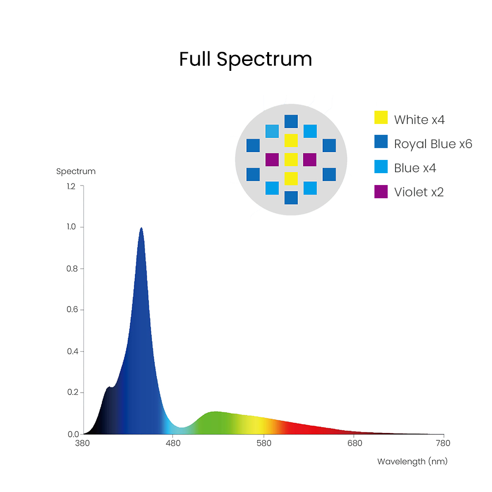 Spectra Aqua Knight V3 75W Pro - Aquarium Marine Fishes 评论和价格