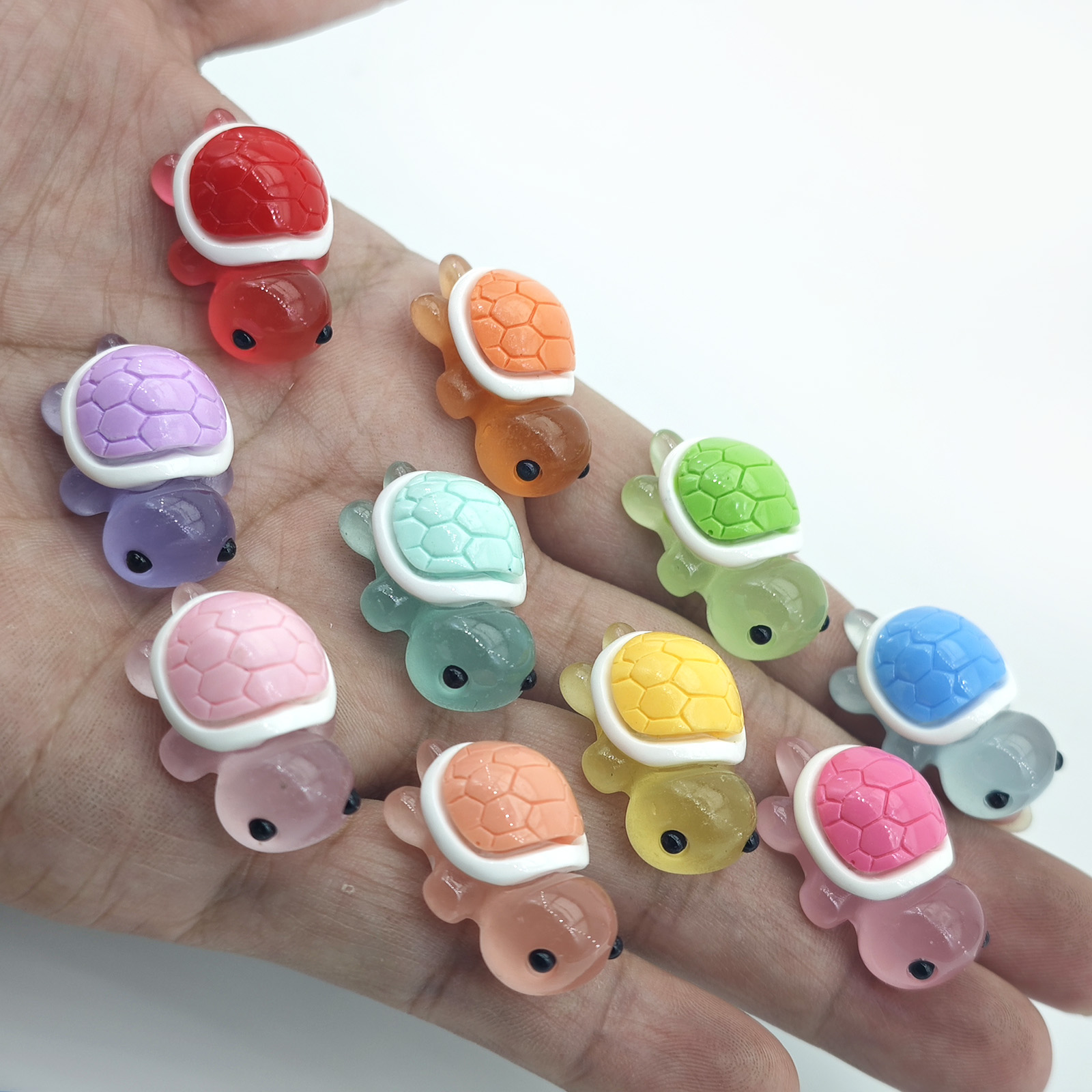 Mini Ocean Resin Turtle Animal - Marine Aquarium Home 评论和价格