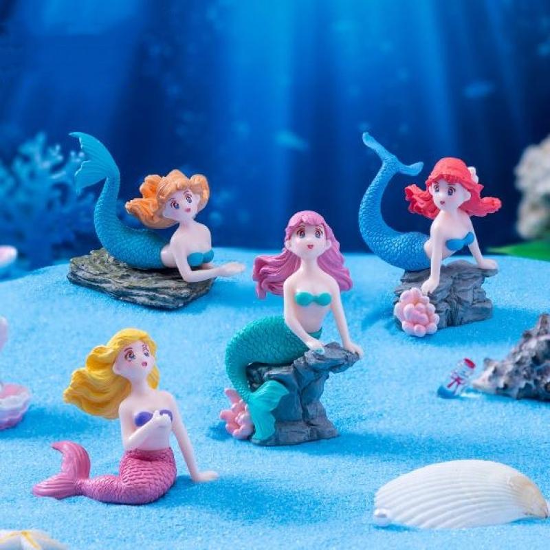 4Pcs Plastic Fish Tank Little  - Marine Aquarium All In One 评论和价格