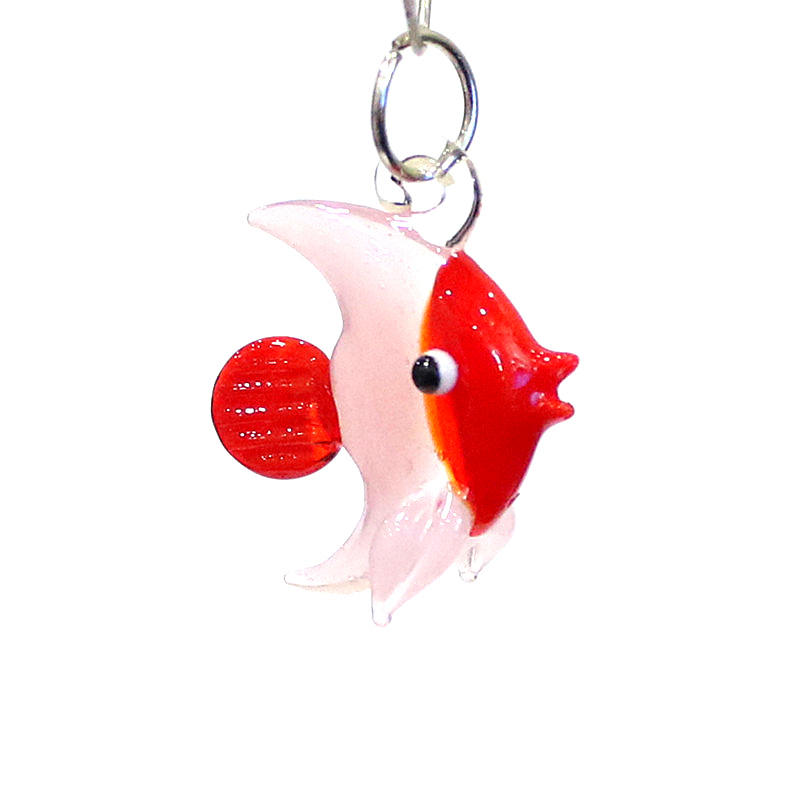 2pcs Mini Fish Glass Pendant C - Aquarium Marine Fishes 评论和价格