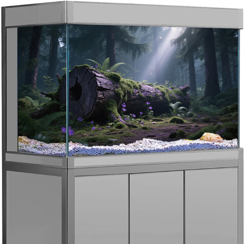 Fish Tank Decor Aquarium Backg - Marine Aquarium All In One 评论和价格