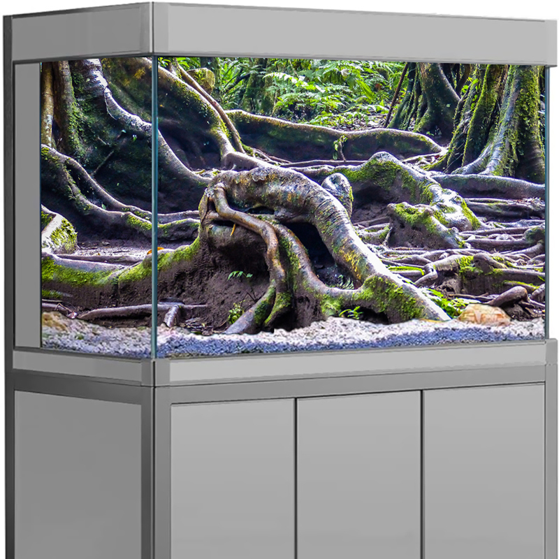 Fish Tank Decor Aquarium Backg - Marine Aquarium All In One 评论和价格