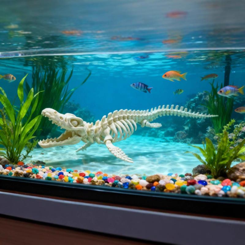 New-Dinosaur Skeleton Model Fi - Marine Aquarium Home 评论和价格